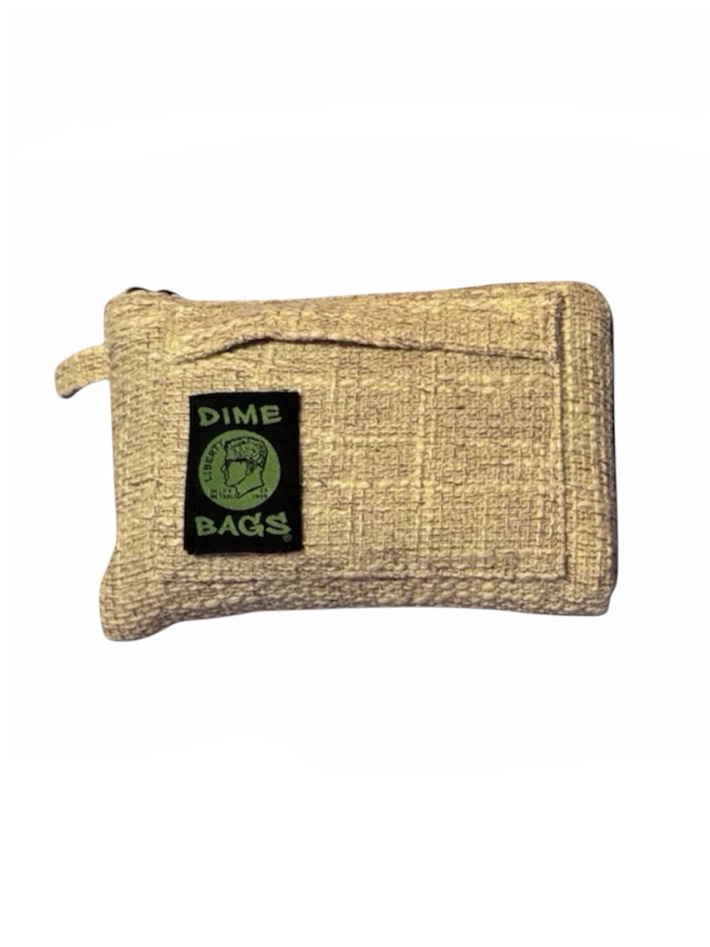 Dime Bags 8” Padded Pouch Hemp Case - Beige Sand